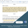 Ugovor o Građenju – Profesionalni  Word Predložak (Editabilno)
